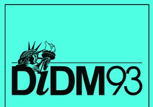 Exhibit flyer with logo of DIDM '93, featuring a bust of the Statue of Liberty